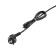 Room -heated towel electric Tera "Classic", 400x600 mm, 4 crossbars, black