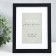 Photo frame MDF "Ellis" 15x20 cm, with a paspartm, black