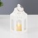 Nightlight "lantern from candles" LED from the batteries white 6x7x11.5 cm Risalux