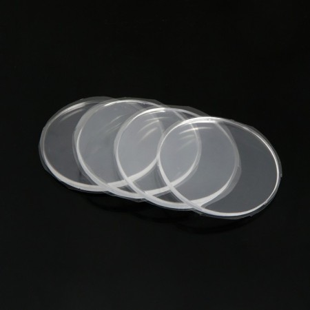 Furniture round tundra, d = 70 mm, 4 pcs, transparent