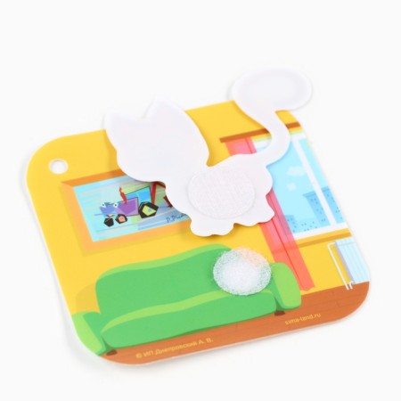 Developing "Fun Velcro" Blue Tractor-5
