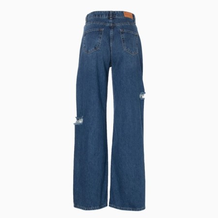 Women's jeans, dark blue color, size 34 (40)-9