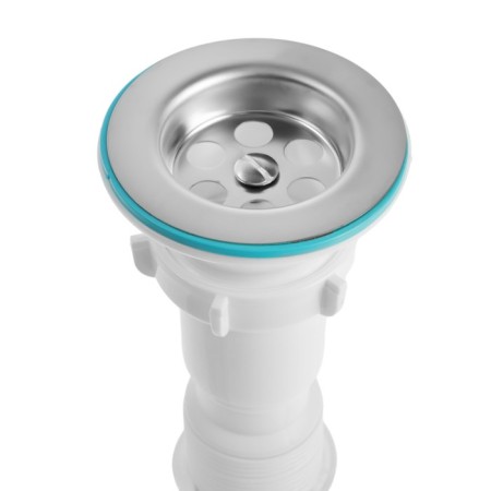Hofrosiphon Aquant, 1 1/2 "x 40/50 mm, with a metal lattice d = 70 mm, elongated-1