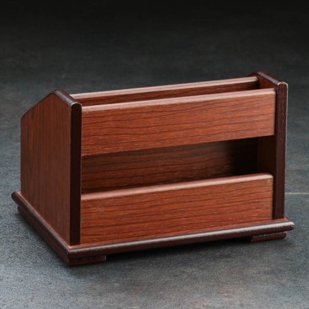 Organizer 4 sections, 2 drawers, a series of walnuts with a skeleton cante, mix 14*19-5