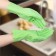 Gloves of household rubber shares, size m, 40 g, color mix