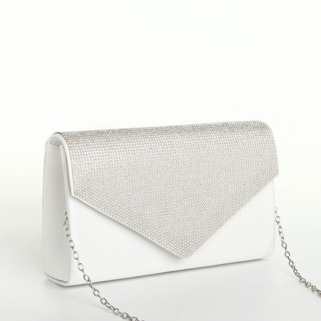 Female bag on a magnet, white color-2