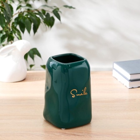 VAZ Coramics Table "Smile" 12x18 cm, green-1