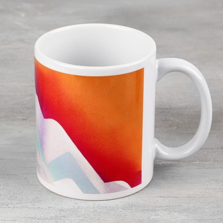 Ceramic mug "Rose Khutor", 320 ml-1