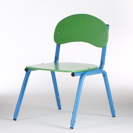 Children's stool stacked Sema Gr.1-3, Green/Blue