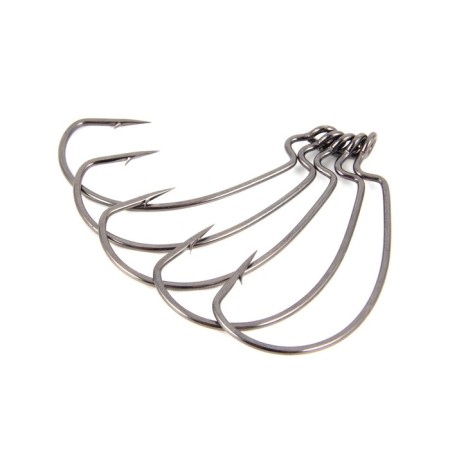 The hook KOI Magna Super Lock Worm, size 70 Int, BN color, offset 5 pcs.-2