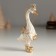 Souvenir Polystone Suspension "Goose in a hat and boots" 5x4.5x11 cm