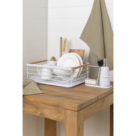 Set of waffle towels Essential, size 50x70 cm, 2 pcs, beige color-6