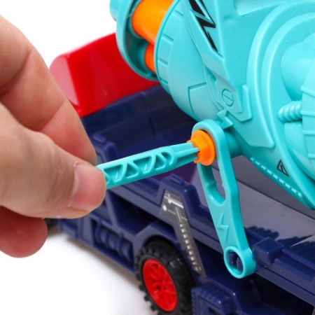 TruckBlaster truck shoots soft bullets, with cars, launching-9