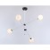 Suspended Ambrella Light, Modern, TR2505, 4XG9, white, black color