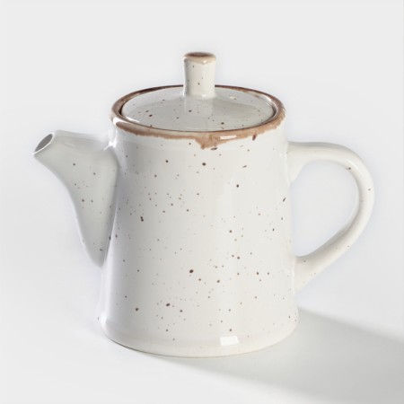 Teapot Punto Bianca, 500 ml, h = 14.5 cm
