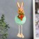 Souvenir "Bunny in a fur coat with carrots" mix 6x12 cm