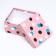 Gift box lid is, 19 x 19 x 10.5 cm. "Fun mood", multi-colored, blots