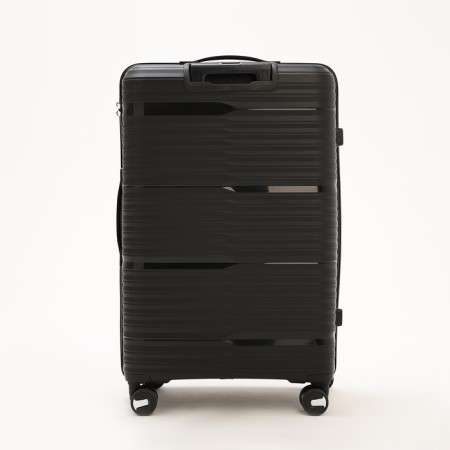 Big suitcase 28 ", lightning department, code castle, 4 wheels, black color-5
