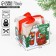 Box a gift New Year's folding "Santa Claus", 7 x 7 x 7 cm, New Year