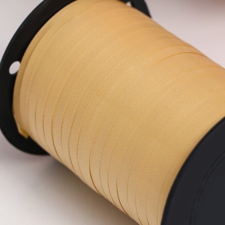 Tape for decor and gifts, coffee with milk, 0.5 cm x 250 m-1