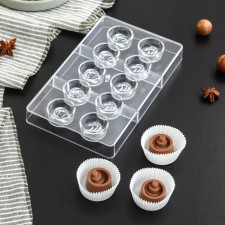 Form for chocolate and confesses 