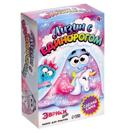 Experiments for children "Lizun with a unicorn"-7