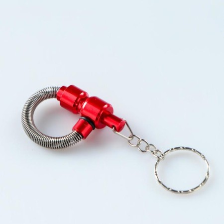 Pipe joke "Folding Spring", with brass framing, mix