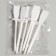 Tool for decorating a “spatula”, set of 6 pcs., Size 1 pc. - 11 × 0.9 × 2 cm