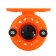 Inertial coil, plastic, diameter 5 cm, orange color, 108