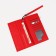 Women's wallet with lightning, red color