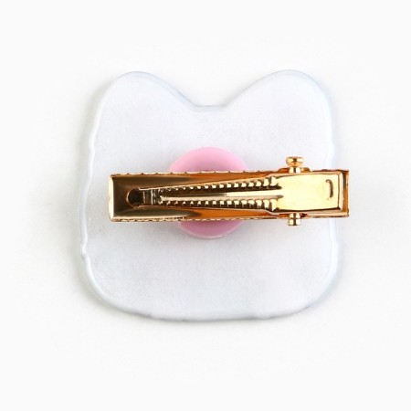 Hair hairpin “Kitik”, 3.4 x 3 cm-4