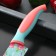 Kitchen knife with an anti -wagoning coating of the “flowers” ​​shares, blade 20 cm
