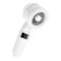 Shower watering can Zein Z3548, D = 60 mm, 3 modes, with rubber brushes, gel compartment, white