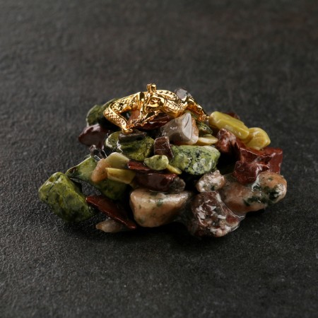 Magnet "Lizard", from Galted Stones-5