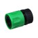 Connector, internal thread 3/4 ", fast -fast connection, plastic, Greengo