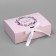 Gift folding box, packaging, “with all my heart”, 16.5 x 12.5 x 5 cm