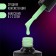 Neon nail polish gel, 3 phase, 8 ml, LED/UV, Salad color (18)