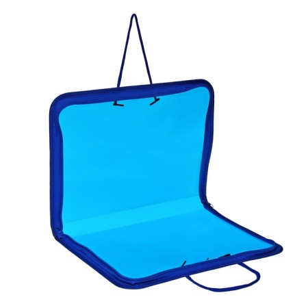 Folder with A4 handles, 325 x 240 x 25 mm, lightning around, plastic, "office"-2