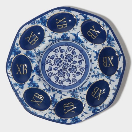 Glass stand for the eggs of the share "Christ Risen", 8 cells, 22 × 22 cm-2
