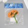 A set of decorative bouquets (12 pcs) "Berries" length 9.5 cm, orange