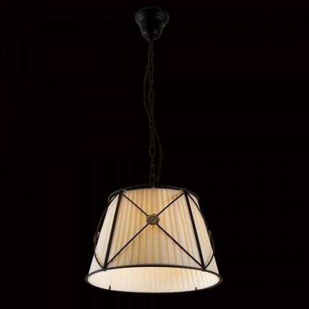 Suspended Citilux “Dresden” CL409111, 40x40x50 cm, 1x100W, E27, brown color-1