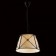 Suspended Citilux “Dresden” CL409111, 40x40x50 cm, 1x100W, E27, brown color