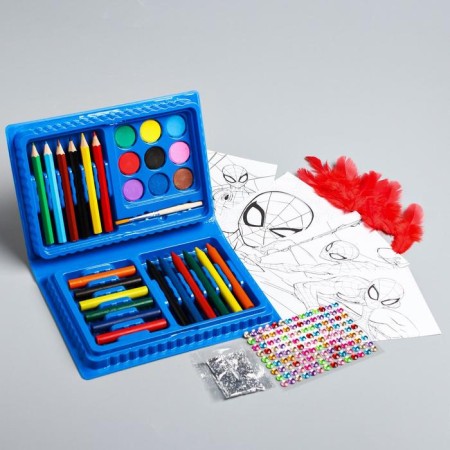 Set for creativity, 35 items, Spider-Man-1