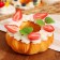 Flee - Magnet "Cake Eclat" with strawberries, 10x10x4cm