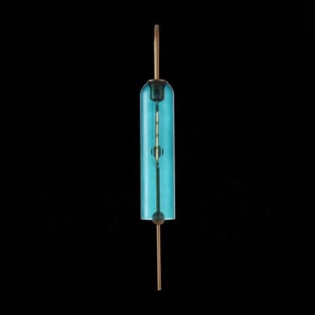 Wall lamp ST LUCE. SL1145.381.01. Callana. 1x60 watts, E27, 10x78 cm, brass color-6