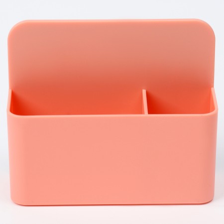 Magnetic universal stand for markers and sponges "double" pink 4x12x10cm-2