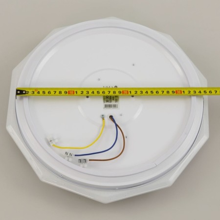 Lamp Citilux "Astron" CL733480G, 37.5x37.5x8 cm, 1x48W, LED, Color White-41