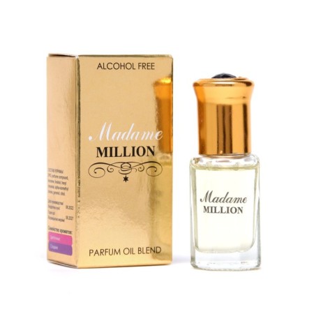 Women's oil perfume Madame Million, 6 ml-1
