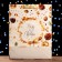 Laminated vertical "New Year!", 33 x 42 x 10 cm