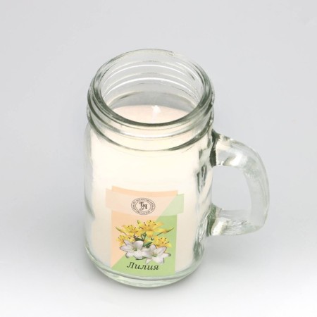 Aromatic candle in the Bank "Lily", 7.2 x 8.5 cm, 190 g-3